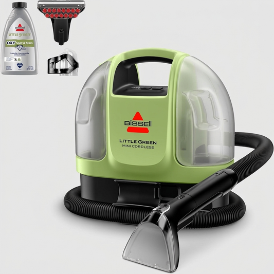 Nettoyeur de tapis et tissus portable sans fil
