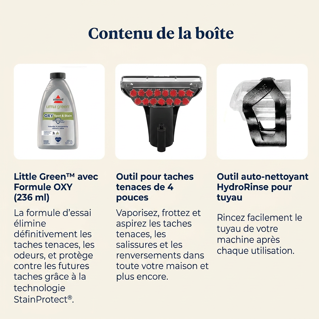 Nettoyeur de tapis et tissus portable sans fil