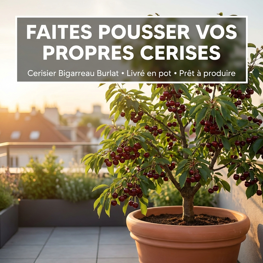 Cerisier Bigarreau Burlat - 4 Ans d'Âge