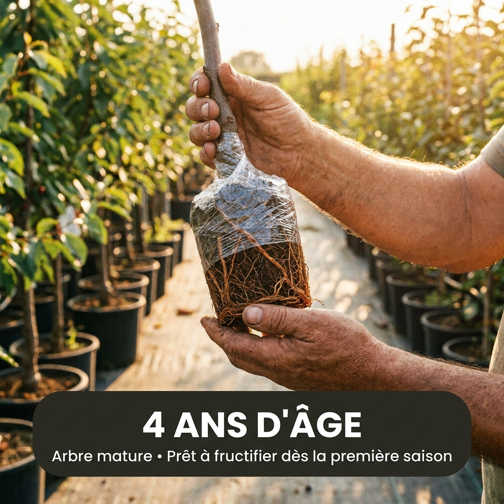 Cerisier Bigarreau Burlat - 4 Ans d'Âge